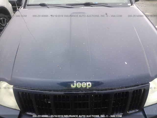 1J4GR48K75C687477 - 2005 JEEP GRAND CHEROKEE LAREDO/COLUMBIA/FREEDOM 蓝色 照片 10