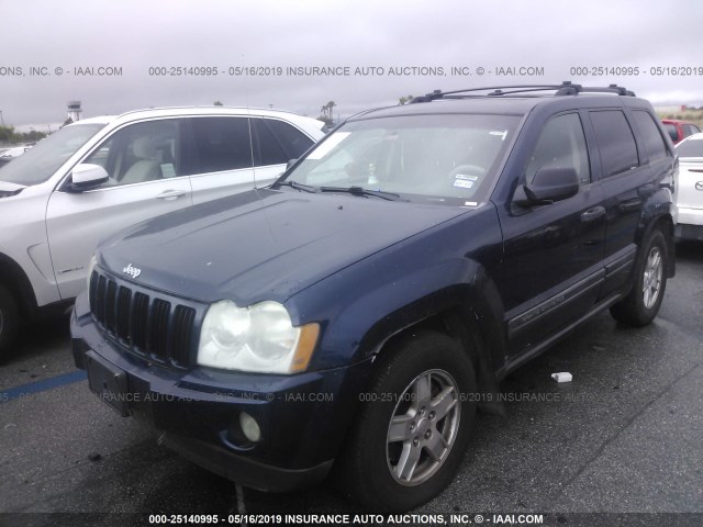 1J4GR48K75C687477 - 2005 JEEP GRAND CHEROKEE LAREDO/COLUMBIA/FREEDOM 蓝色 照片 2