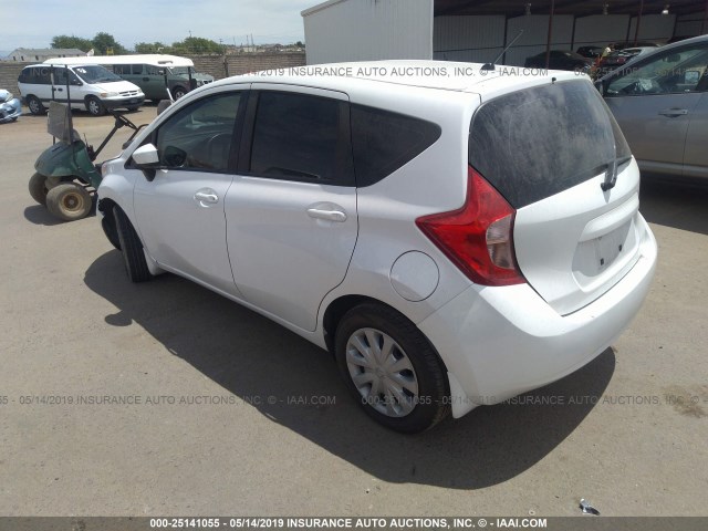 3N1CE2CPXFL364959 - 2015 NISSAN VERSA NOTE S/S PLUS/SV/SL/SR WHITE photo 3