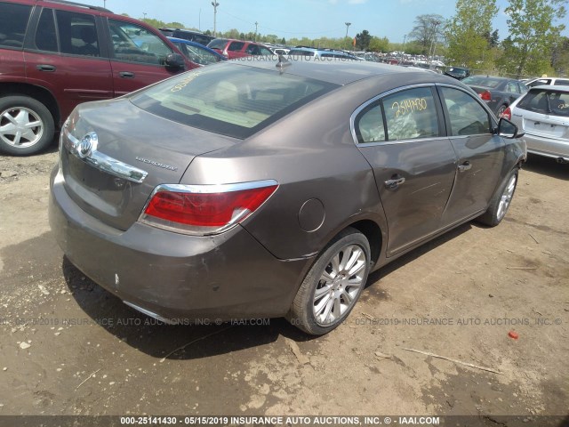 1G4GB5E30CF149854 - 2012 BUICK LACROSSE CONVENIENCE BROWN photo 4