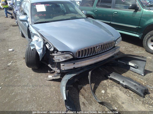 1G4CU541X34125677 - 2003 BUICK PARK AVENUE ULTRA Light Blue photo 6