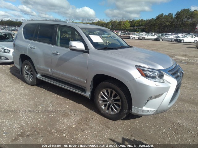 JTJJM7FXXE5064995 - 2014 LEXUS GX PREMIUM SILVER photo 1