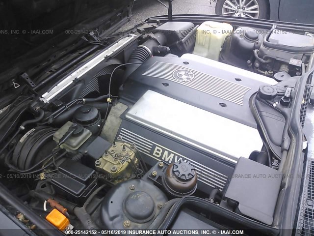 WBAHE6311RGF25049 - 1994 BMW 540 I AUTOMATIC BLACK photo 10