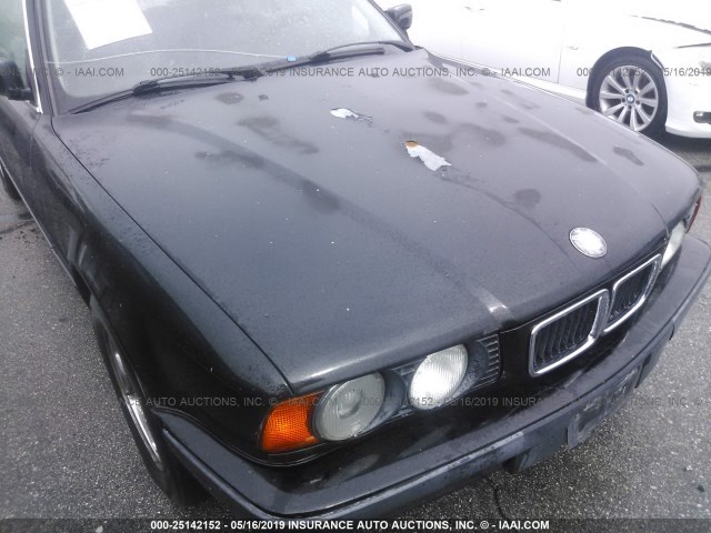 WBAHE6311RGF25049 - 1994 BMW 540 I AUTOMATIC BLACK photo 6