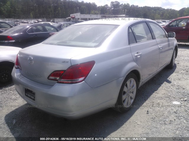 4T1BK36B26U067970 - 2006 TOYOTA AVALON XL/XLS/TOURING/LIMITED SILVER photo 4