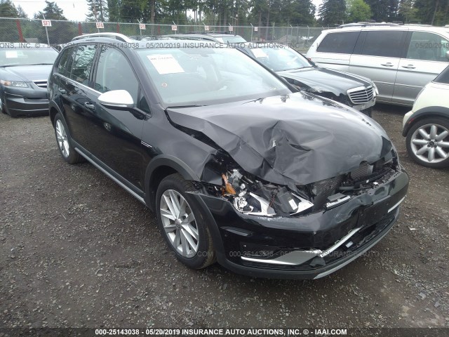 3VWH17AU9HM544013 - 2017 VOLKSWAGEN Golf Alltrack S/SE/SEL BLACK photo 1