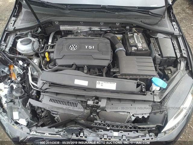 3VWH17AU9HM544013 - 2017 VOLKSWAGEN Golf Alltrack S/SE/SEL BLACK photo 10