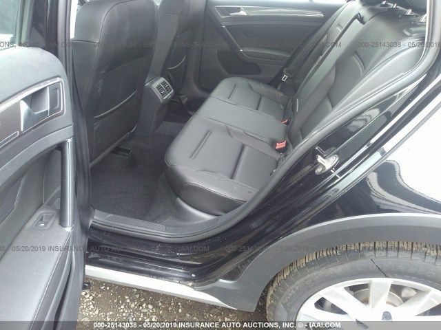 3VWH17AU9HM544013 - 2017 VOLKSWAGEN Golf Alltrack S/SE/SEL BLACK photo 8