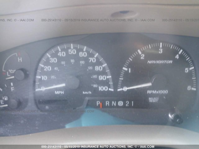 5LMRU27L3XLJ12350 - 1999 LINCOLN NAVIGATOR 黑色 照片 7