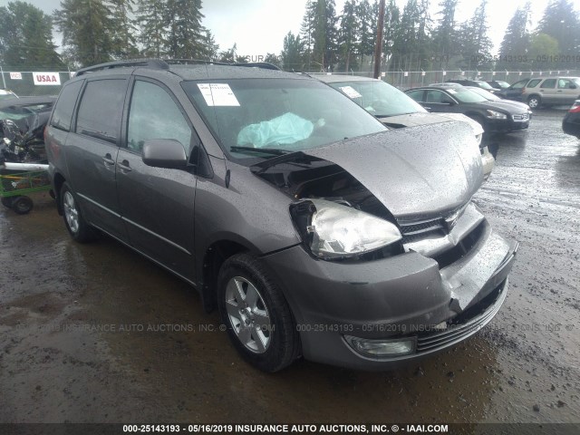 5TDZA23C64S144788 - 2004 TOYOTA SIENNA CE/LE GRAY photo 1