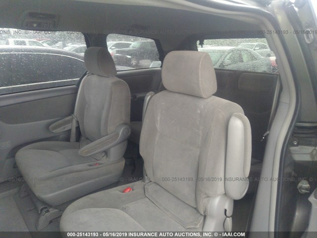 5TDZA23C64S144788 - 2004 TOYOTA SIENNA CE/LE GRAY photo 8