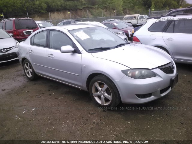 JM1BK32F151346808 - 2005 MAZDA 3 I SILVER photo 1