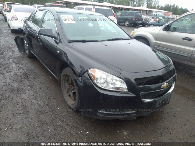 1G1ZH57B68F209779 - 2008 CHEVROLET MALIBU 1LT 黑色 照片 1