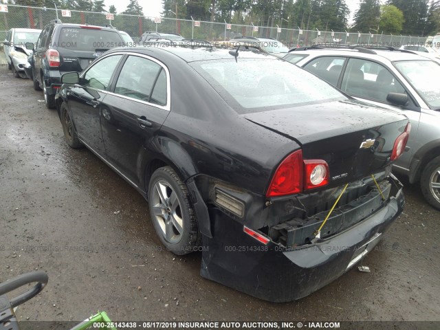 1G1ZH57B68F209779 - 2008 CHEVROLET MALIBU 1LT 黑色 照片 3
