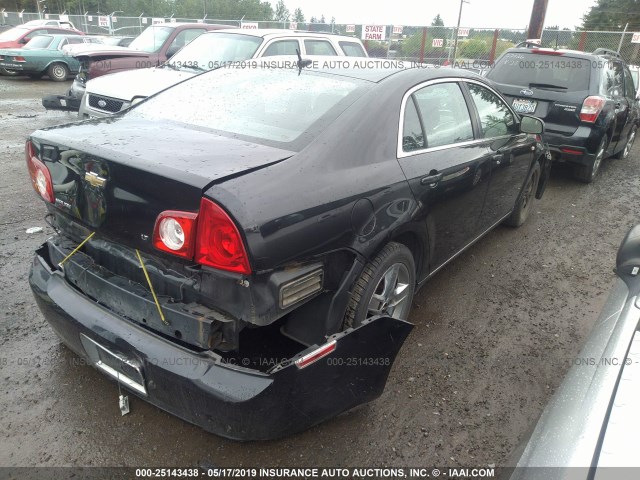1G1ZH57B68F209779 - 2008 CHEVROLET MALIBU 1LT 黑色 照片 4