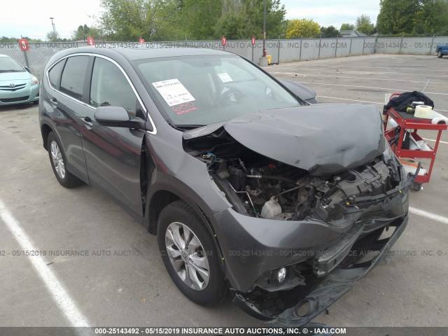 2HKRM4H56DH676996 - 2013 HONDA CR-V GRAY photo 1