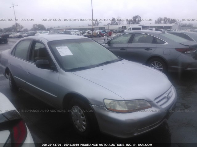 1HGCF86602A155457 - 2002 HONDA ACCORD VALUE SILVER photo 1