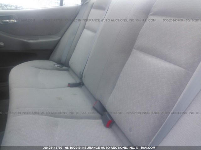 1HGCF86602A155457 - 2002 HONDA ACCORD VALUE SILVER photo 8