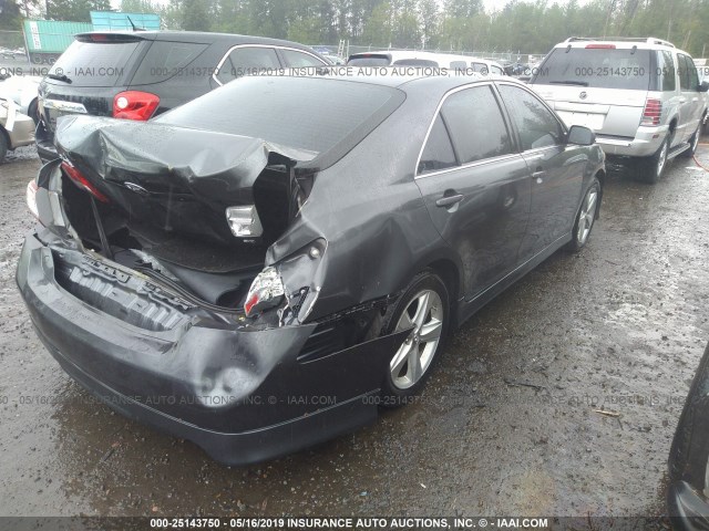 4T1BF3EK5AU012122 - 2010 TOYOTA CAMRY SE/LE/XLE GRAY photo 4