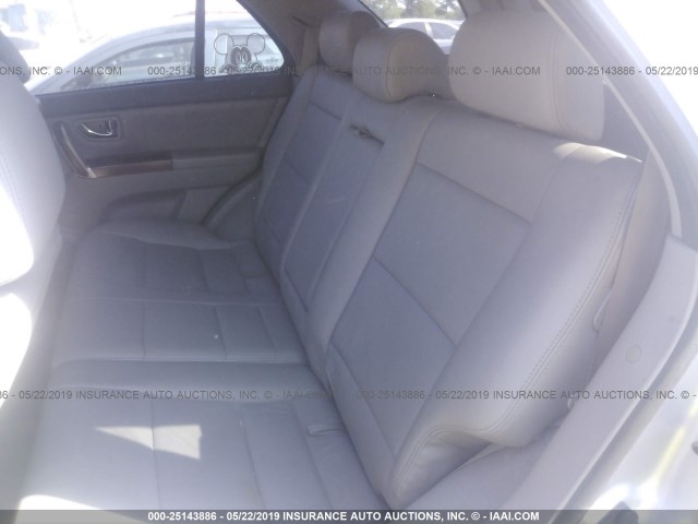 KNDJD733965644499 - 2006 KIA SORENTO EX/LX SILVER photo 8