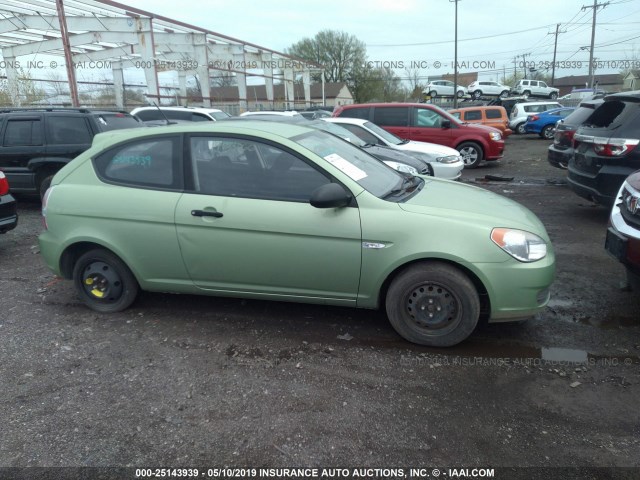 KMHCM36C28U101271 - 2008 HYUNDAI ACCENT GS მწვანე ფოტო 6