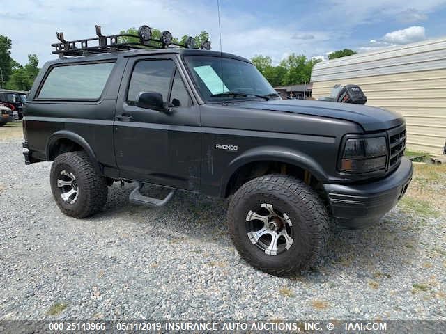 1FMEU15H9TLB54753 - 1996 FORD BRONCO BLACK photo 1