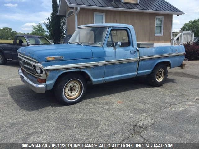 F10YCJ32311 - 1970 FORD F100 Unknown photo 2