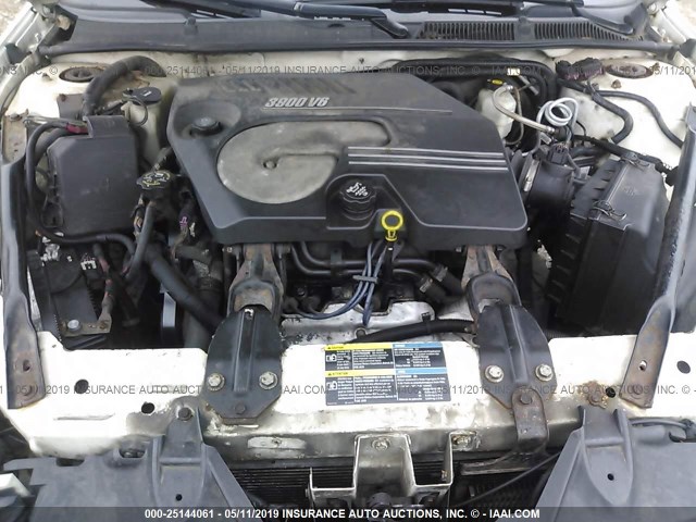 2G1WS551669397529 - 2006 CHEVROLET IMPALA POLICE WHITE photo 10