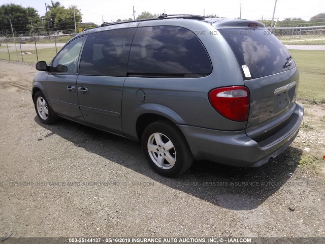 2C8GP44R55R163202 - 2005 CHRYSLER TOWN & COUNTRY LX BLUE photo 3