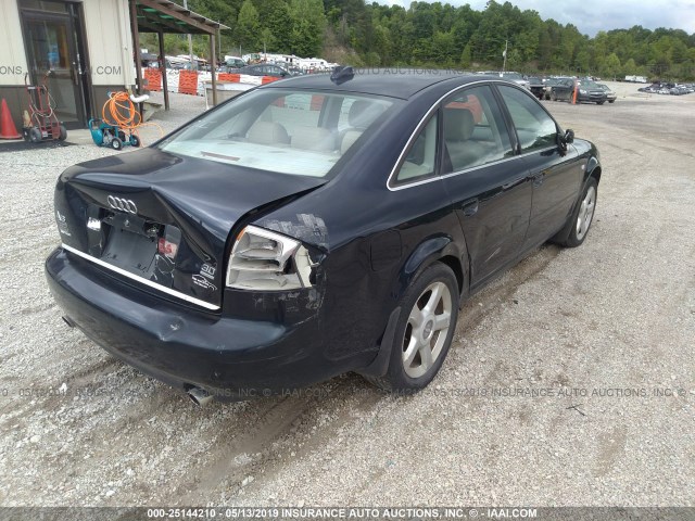 WAULT64B44N081092 - 2004 AUDI A6 3.0 QUATTRO Navy photo 4