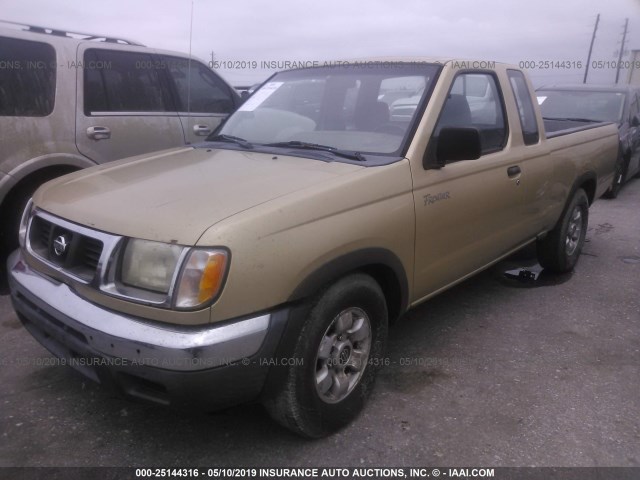 1N6DD26S4WC365960 - 1998 NISSAN FRONTIER KING CAB XE/KING CAB SE TAN photo 2