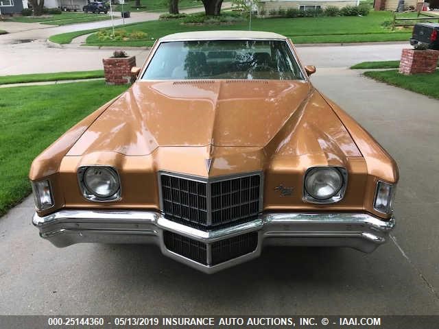 2K57T2A219094 - 1972 PONTIAC GRAND PRIX 棕色 照片 6