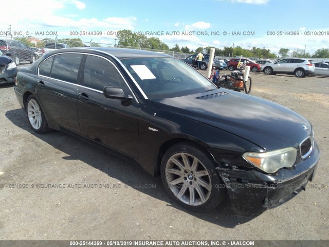 WBAGN63453DR11484 - 2003 BMW 745 LI BLACK photo 1