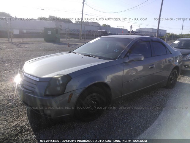 1G6DP567050176782 - 2005 CADILLAC CTS HI FEATURE V6 GRAY photo 2