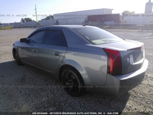 1G6DP567050176782 - 2005 CADILLAC CTS HI FEATURE V6 GRAY photo 3