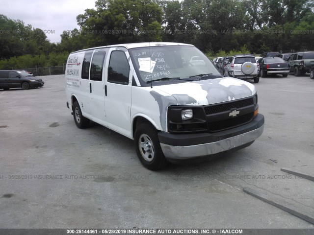 1GCFG15X461203543 - 2006 CHEVROLET EXPRESS G1500  WHITE photo 1