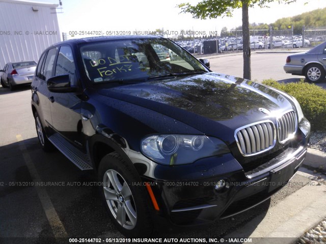 5UXZW0C57BL658363 - 2011 BMW X5 XDRIVE35D Navy photo 1