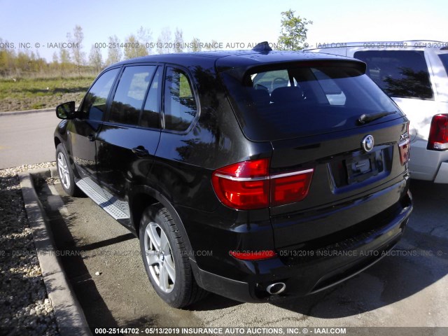 5UXZW0C57BL658363 - 2011 BMW X5 XDRIVE35D Dəniz mavisi foto 3