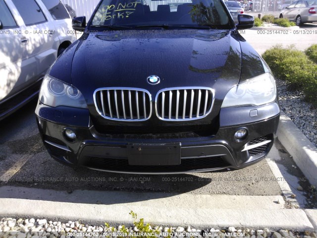 5UXZW0C57BL658363 - 2011 BMW X5 XDRIVE35D Navy photo 6