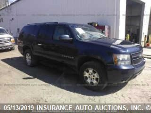 3GNFK16318G108170 - 2008 CHEVROLET SUBURBAN K1500 LS BLUE photo 1