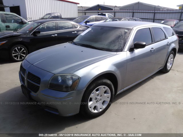 2D4FV47T47H607580 - 2007 DODGE MAGNUM SE SILVER photo 2