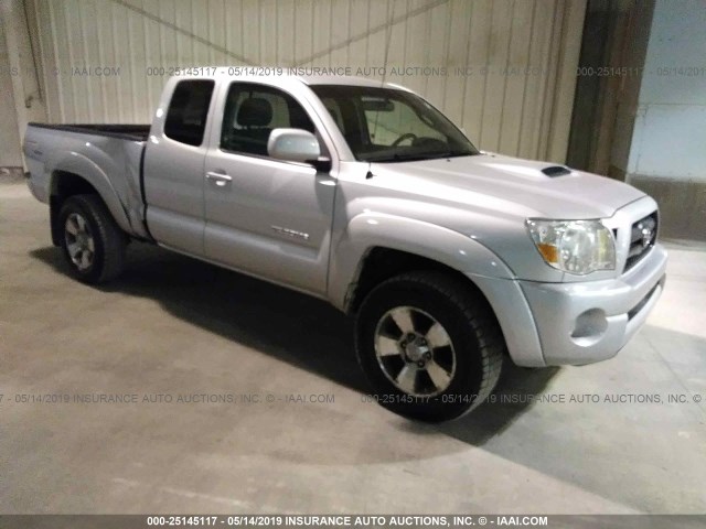 5TEUU42N07Z407980 - 2007 TOYOTA TACOMA ACCESS CAB ვერცხლისფერი ფოტო 1