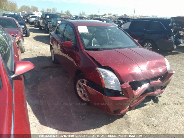 3N1AB61E38L736590 - 2008 NISSAN SENTRA 2.0/2.0S/2.0SL RED photo 1