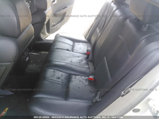 1G8ZV577X7F279922 - 2007 SATURN AURA XR SILVER photo 8