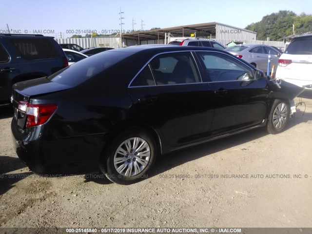 4T4BF1FK3CR225145 - 2012 TOYOTA CAMRY SE/LE/XLE 黑色 照片 4