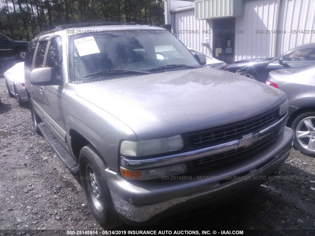 3GNEC16Z12G207723 - 2002 CHEVROLET SUBURBAN C1500 BEIGE photo 1