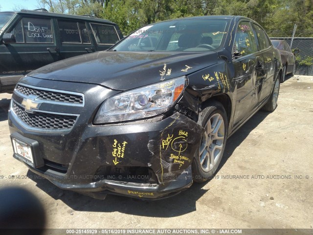 1G11C5SA8DF244876 - 2013 CHEVROLET MALIBU 1LT BLACK photo 6