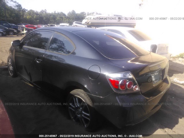 JTKDE167090288766 - 2009 TOYOTA SCION TC შავი ფოტო 3