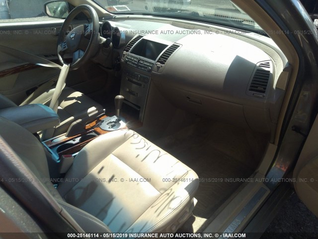 1N4BA41E64C931426 - 2004 NISSAN MAXIMA SE/SL Champagne photo 5