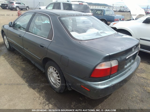 1HGCD5688VA166670 - 1997 HONDA ACCORD VALUE GREEN photo 3